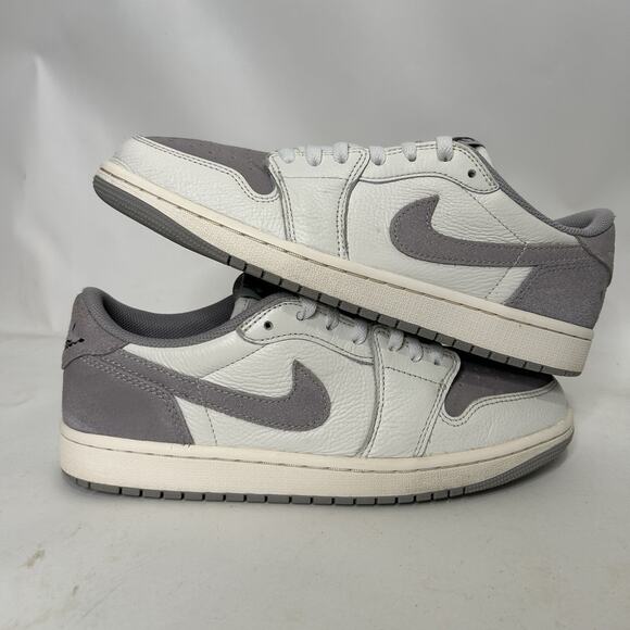 Nike Air Jordan 1 Retro OG Low “Atmosphere Grey White” - Picture 1 of 11